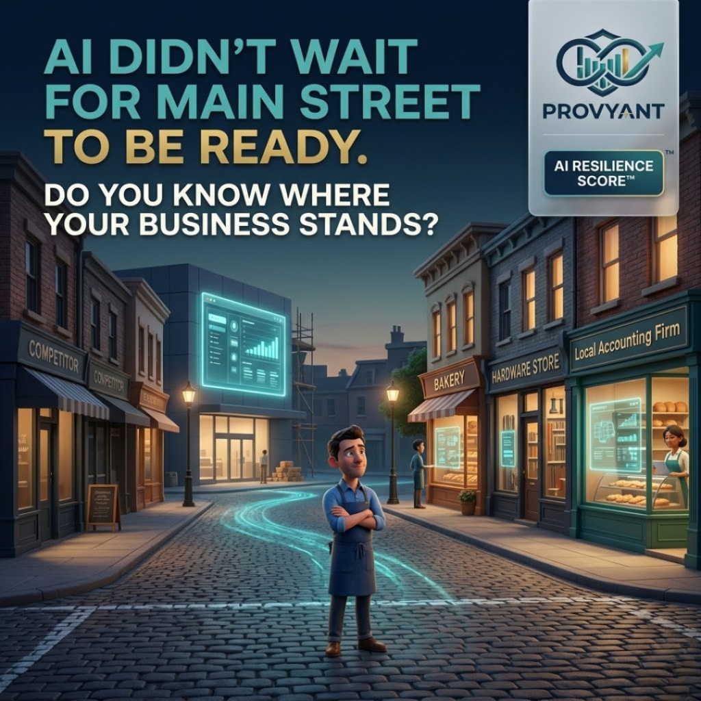 AI disruption small business