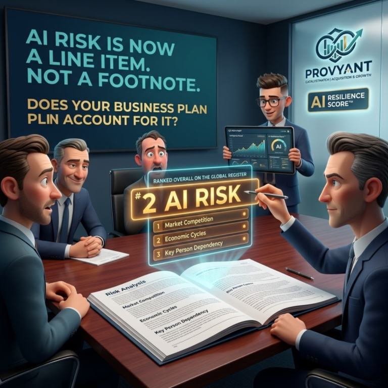 AI risk business plan