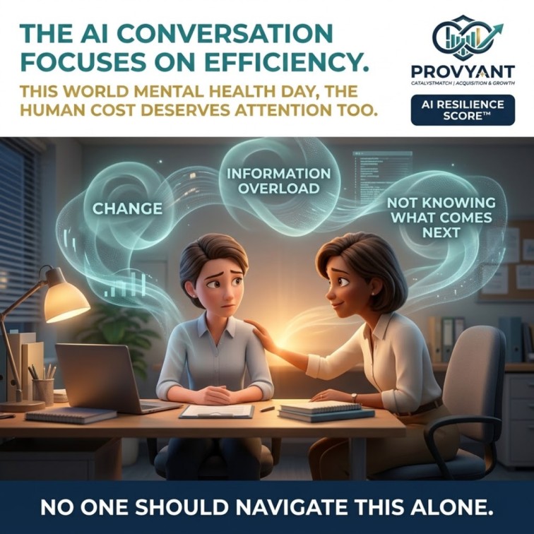 AI workforce mental health