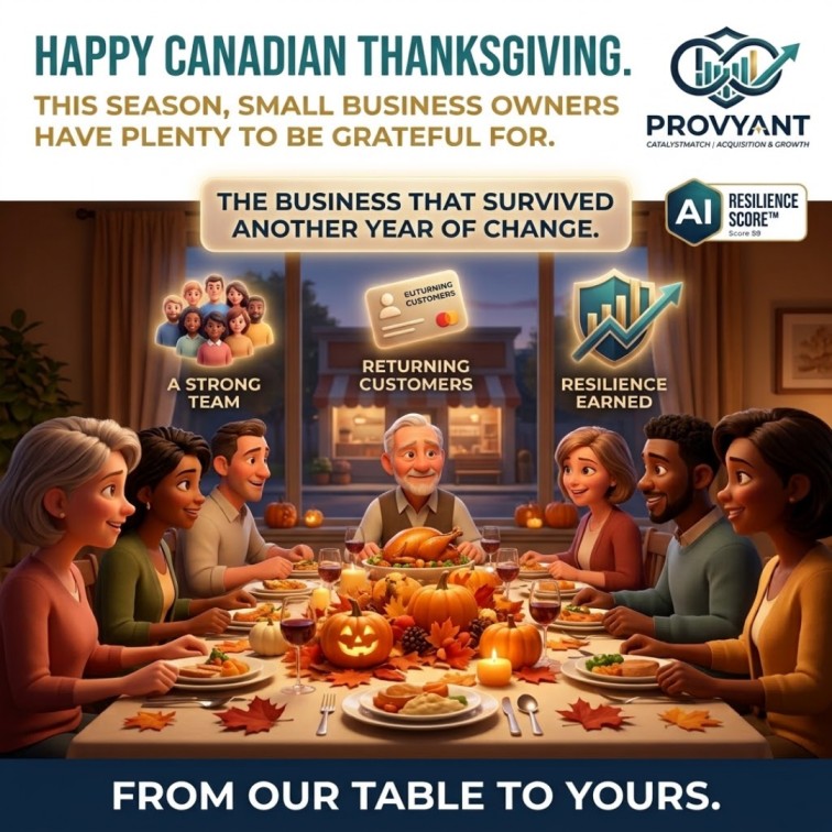 Thanksgiving small business owners