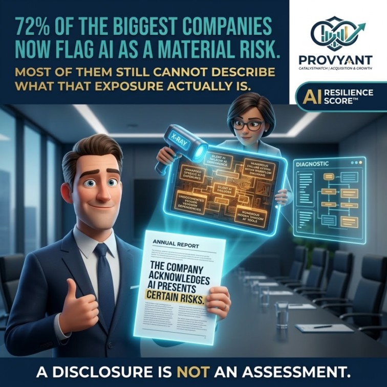 AI operational risk disclosure