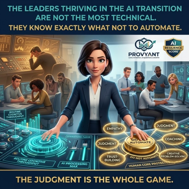leaders thriving AI transition